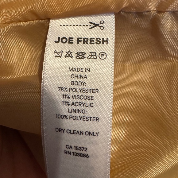 NWT Joe Fresh single breasted coat jacket - Picture 10 of 10
